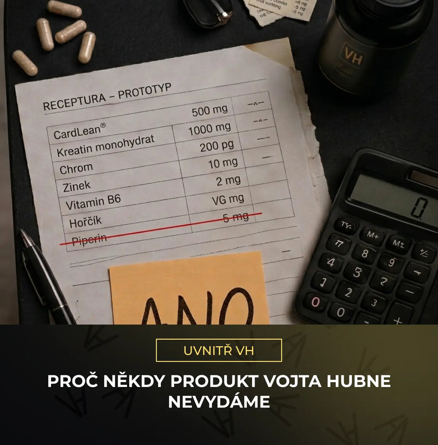 Proč někdy produkt Vojta Hubne nevydáme Vojta Hubne